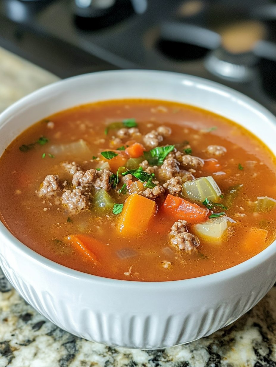 Hamburger Soup: A Hearty Comfort Meal