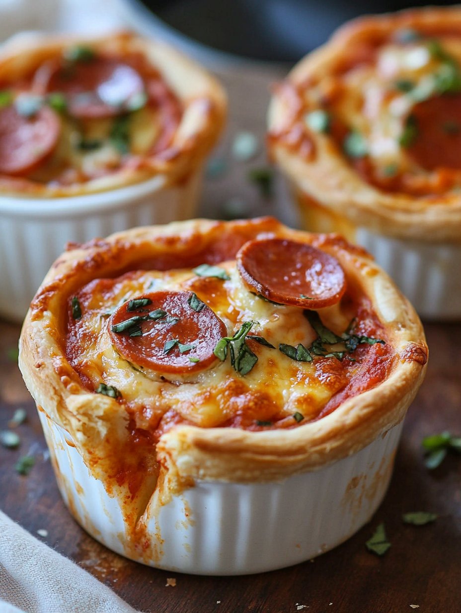 Fun Mini Pizza Pot Pies: A Delightful Snack Recipe