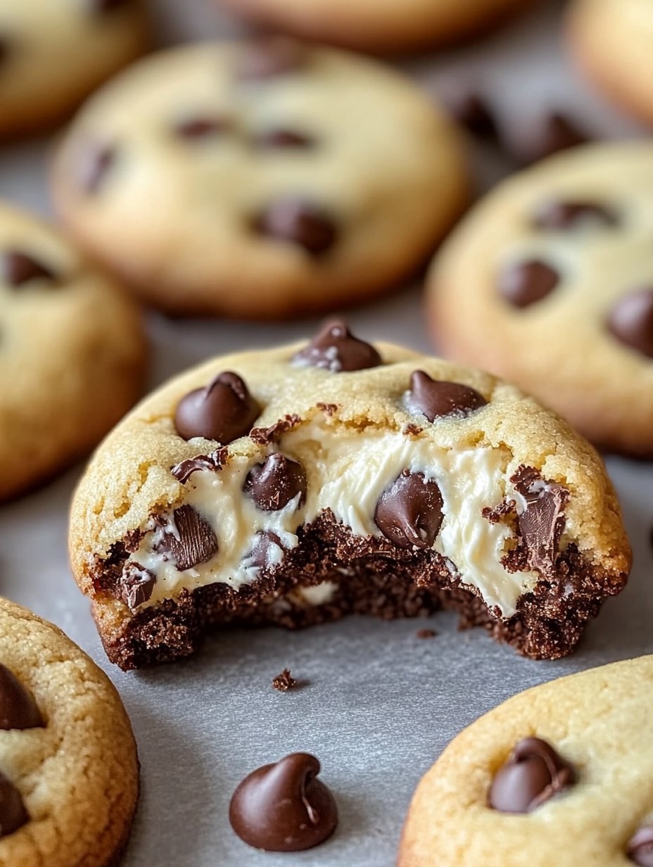 Cream Cheese Chocolate Chip Cookies Recipe