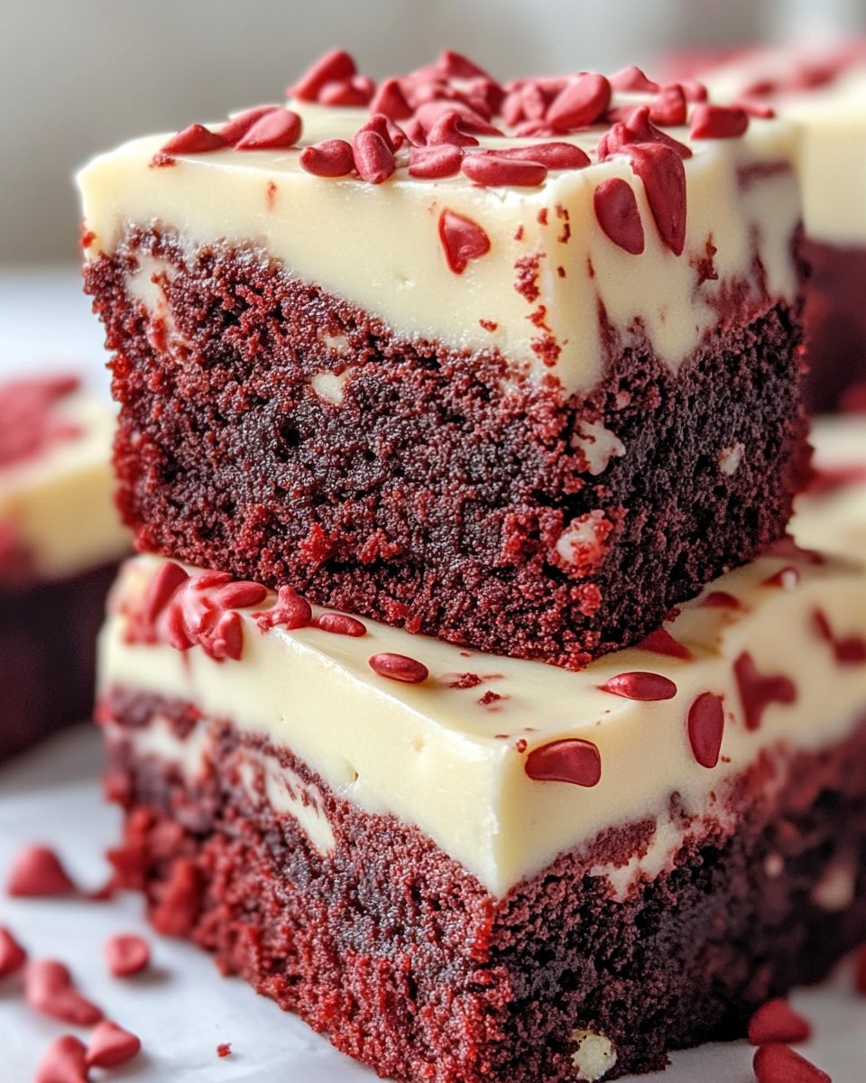 Red Velvet Brownies: A Delicious Dessert Treat