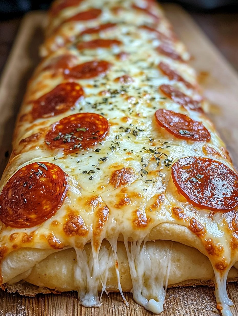 Cheesy Pepperoni Stromboli Recipe Guide