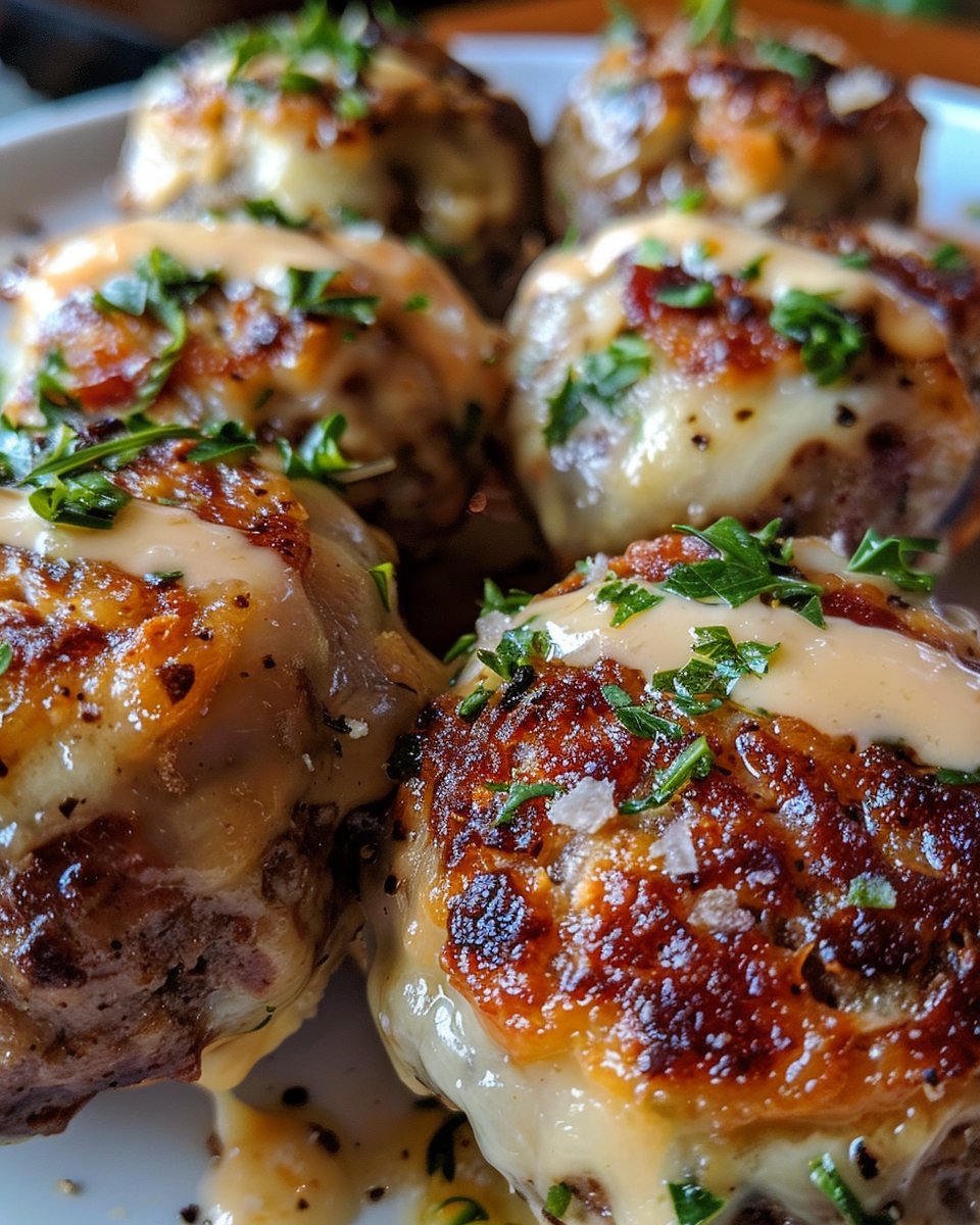 Garlic Parmesan Bacon Cheeseburger Bombs: A Delicious Treat