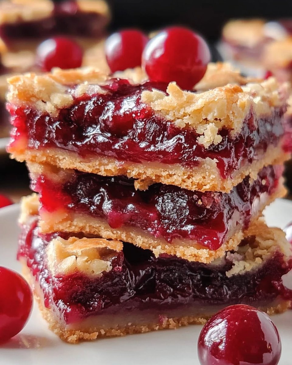 Christmas Cherry Bars: A Festive Holiday Treat