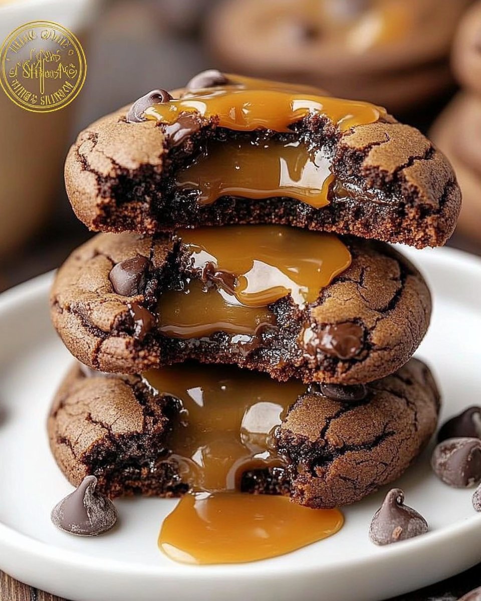 Salted Caramel Chocolate Cookie Recipe