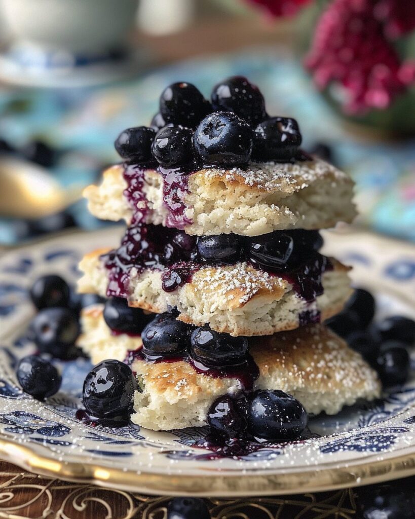  Blueberry Shortcakes 