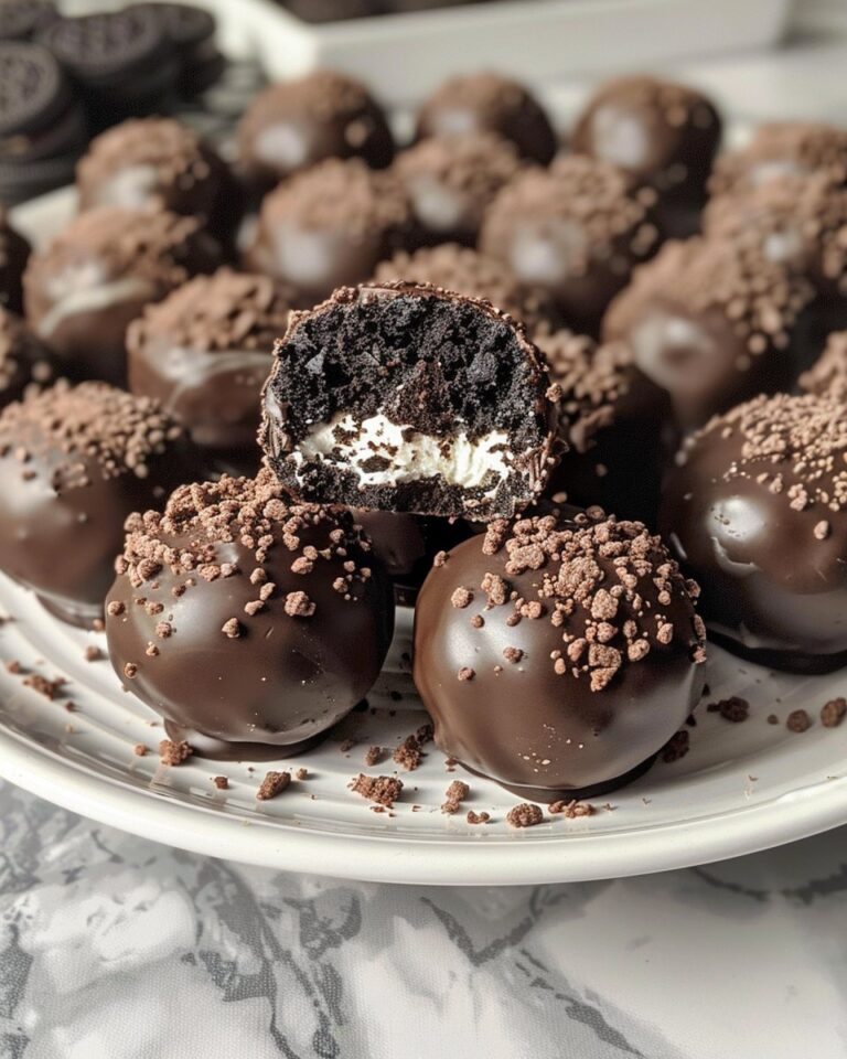 Oreo chocolat balls