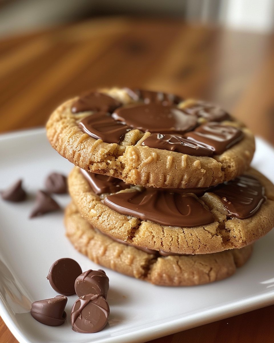 Homemade Peanut Butter Cup Cookies Recipe