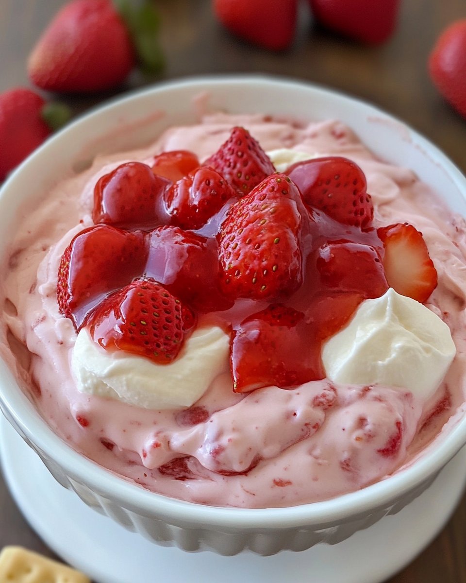 Strawberry Cheesecake Dip: Creamy and Delicious