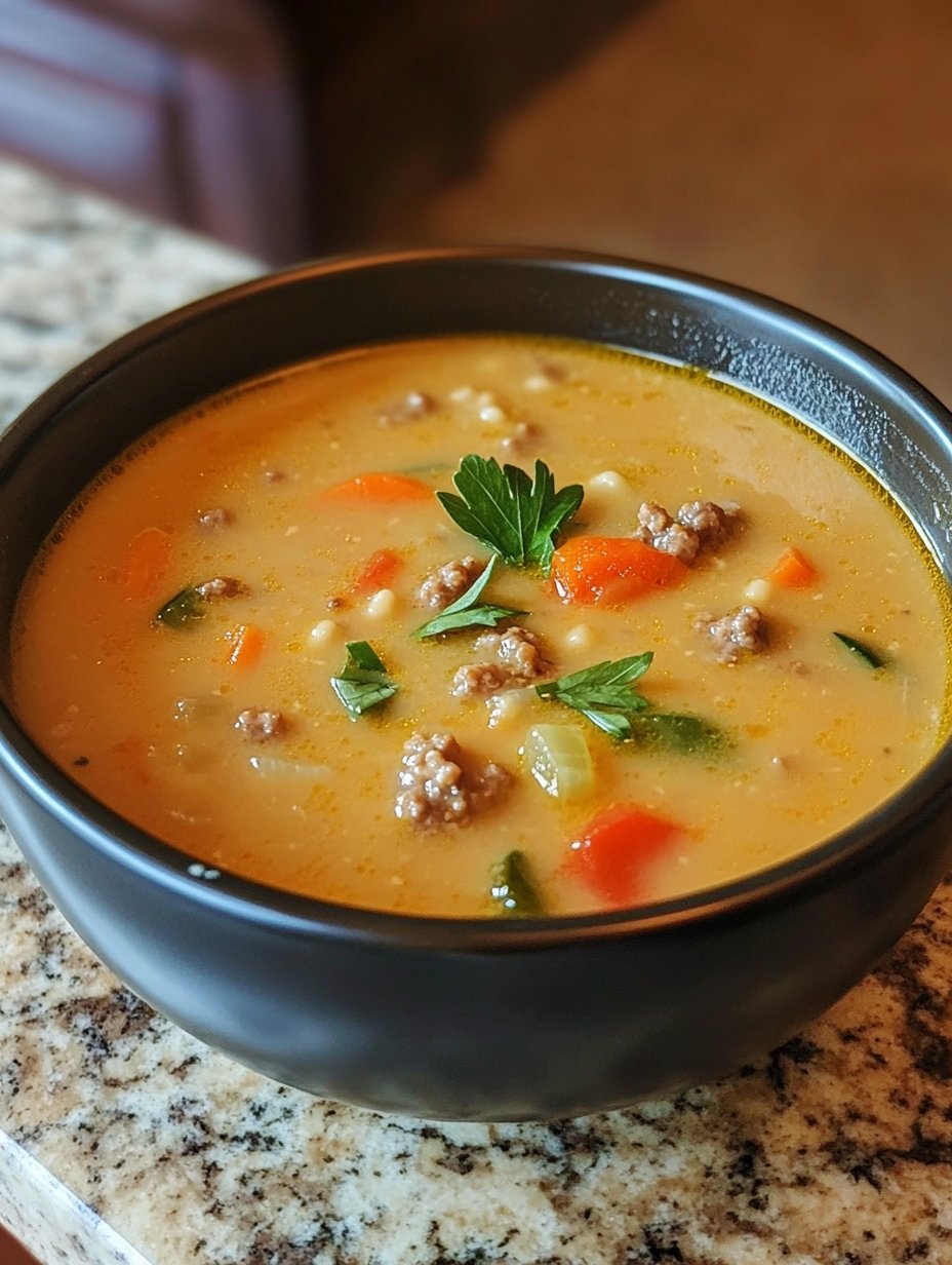 Hamburger Soup: A Hearty Comfort Meal