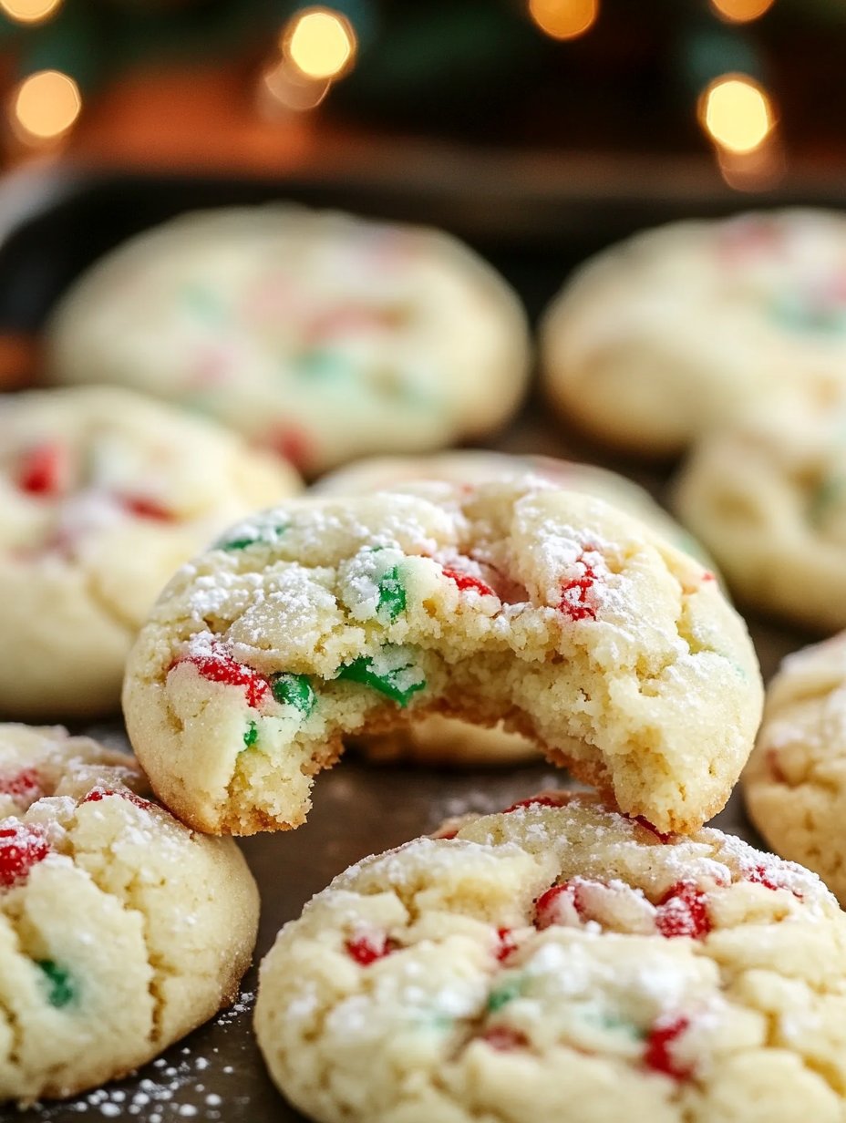 Christmas Gooey Butter Cookies Recipe