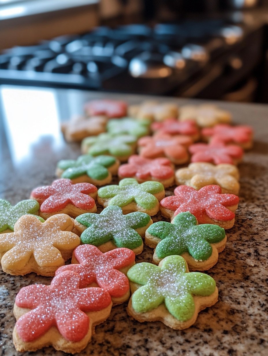 Shortbread Blossoms: Perfect Holiday Cookies