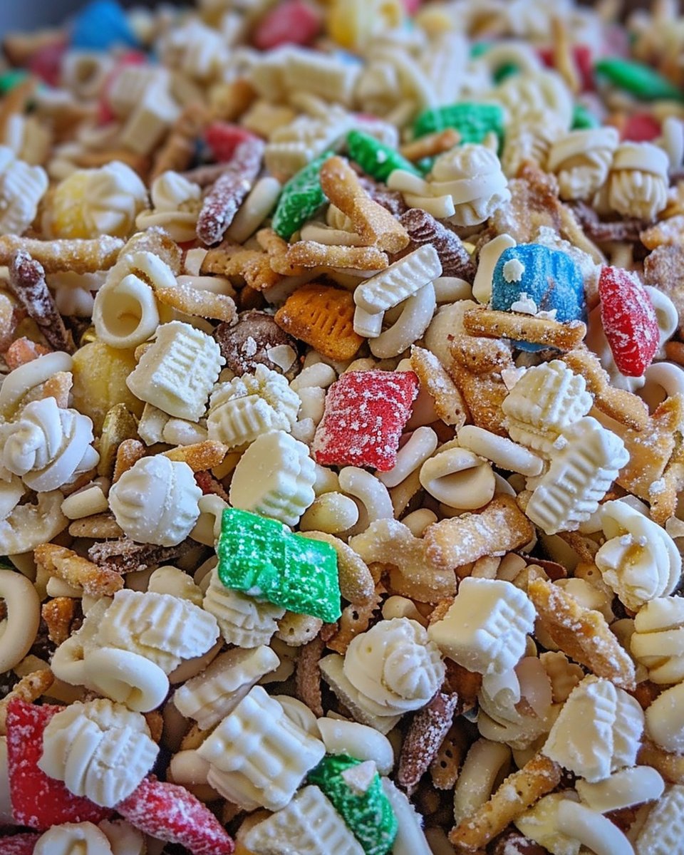 White Chocolate Party Mix: A Sweet Snack Delight