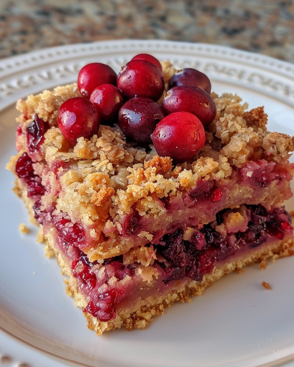 Cranberry Crumble Bars: Delicious and Easy Recipe