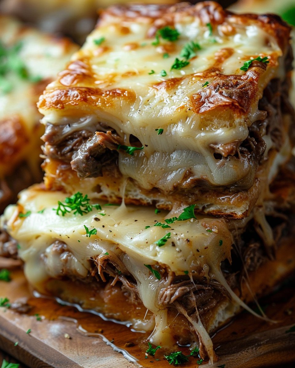 French Dip Squares: Savory and Delicious Recipe