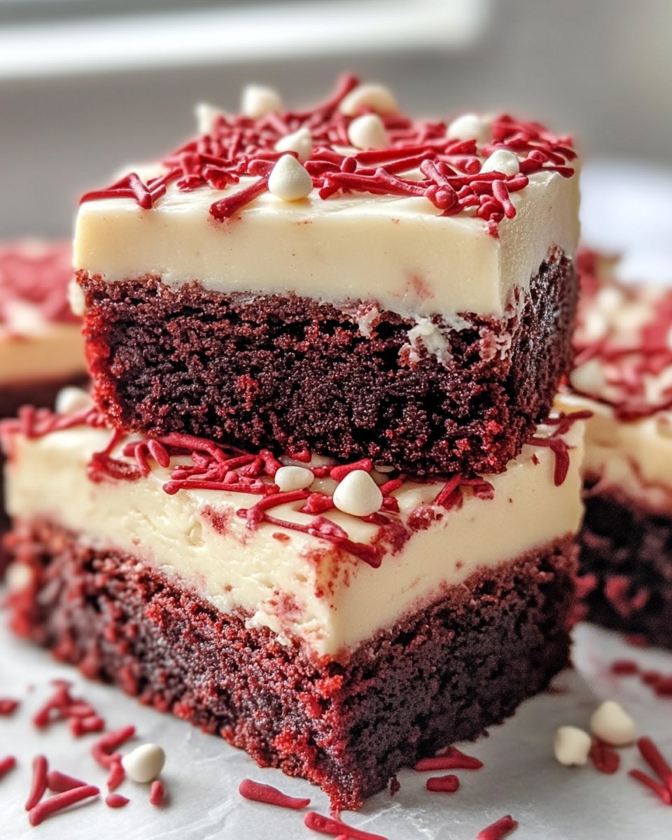 Red Velvet Brownies: A Delicious Dessert Treat