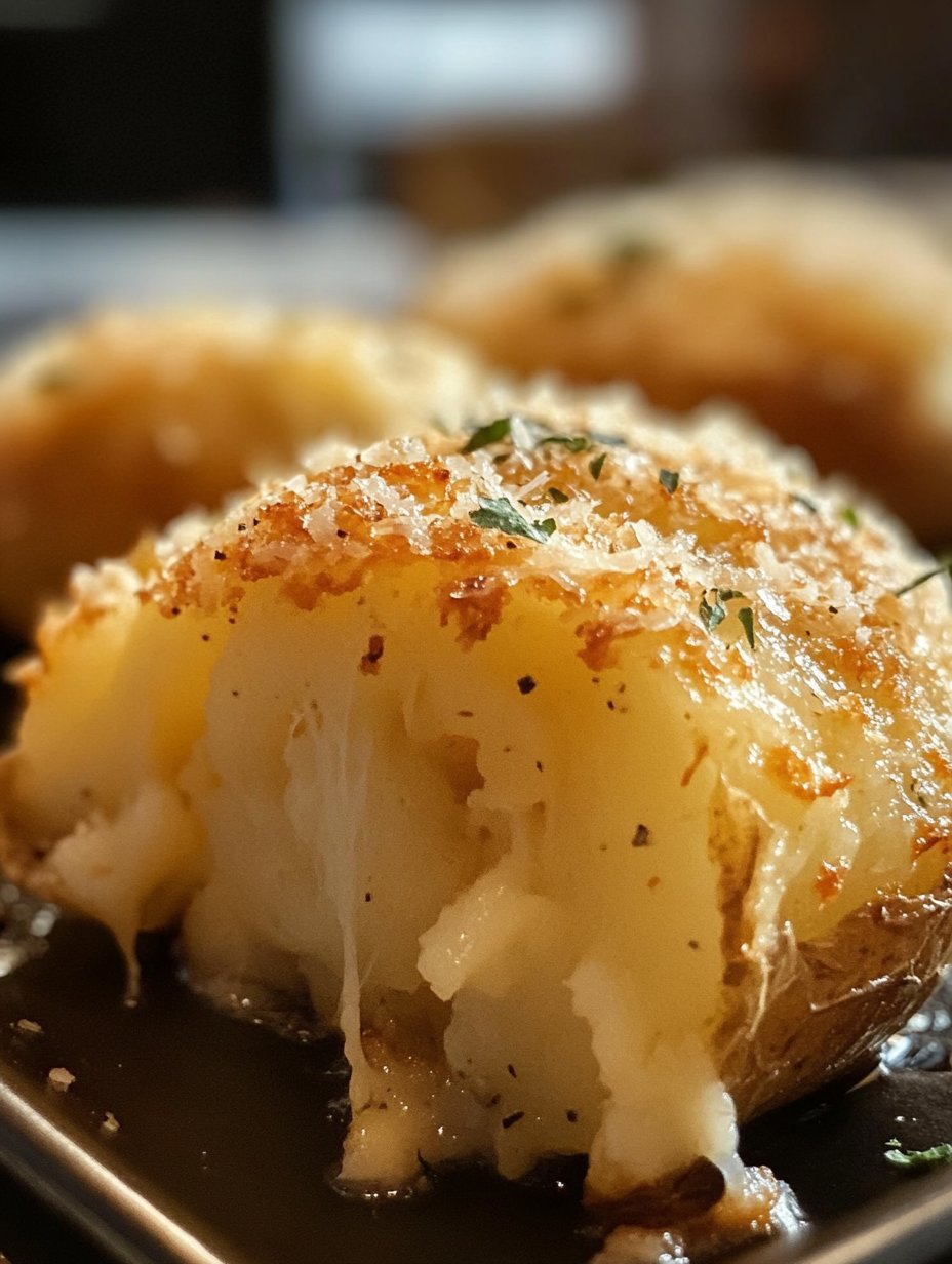 Parmesan Crusted Potato Recipe: Crispy & Delicious