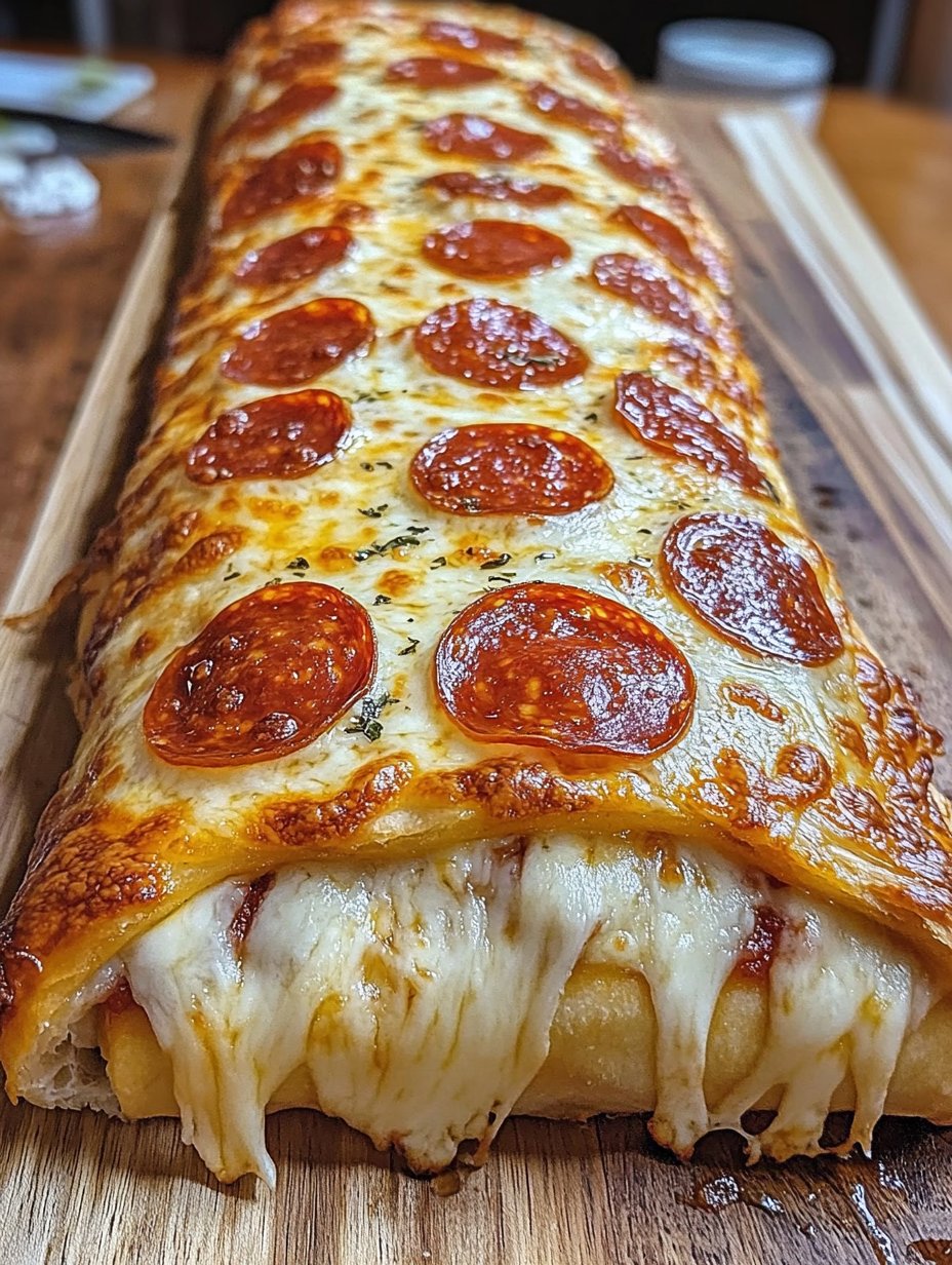 Cheesy Pepperoni Stromboli Recipe Guide