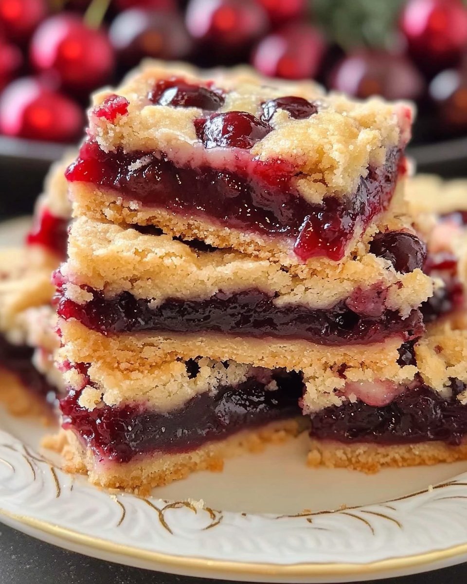 Christmas Cherry Bars: A Festive Holiday Treat