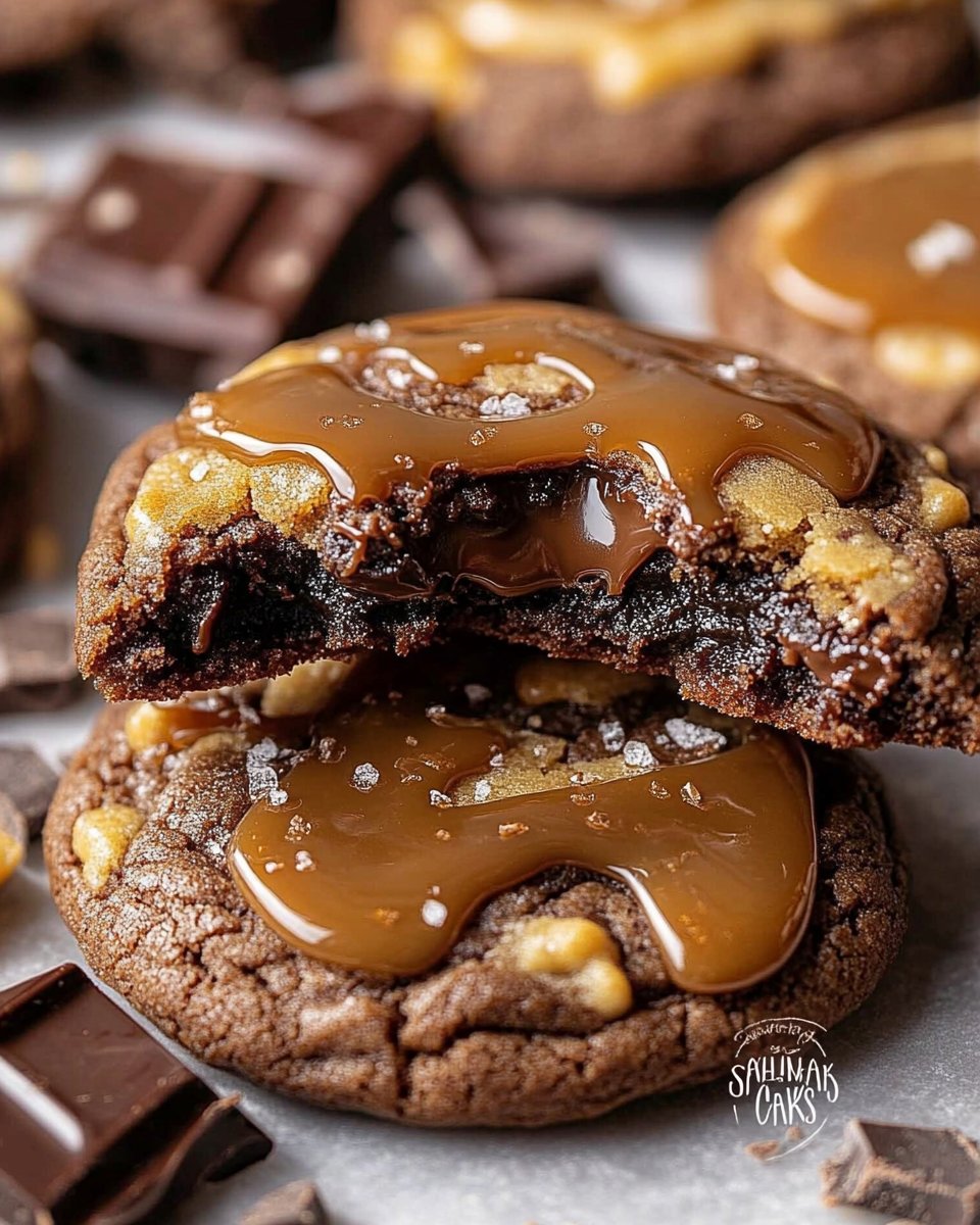 Salted Caramel Chocolate Cookie Recipe