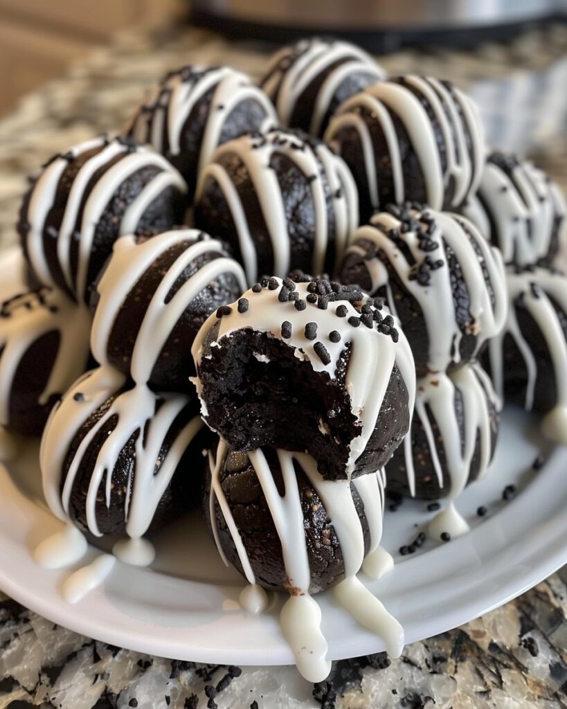 Oreo chocolat balls