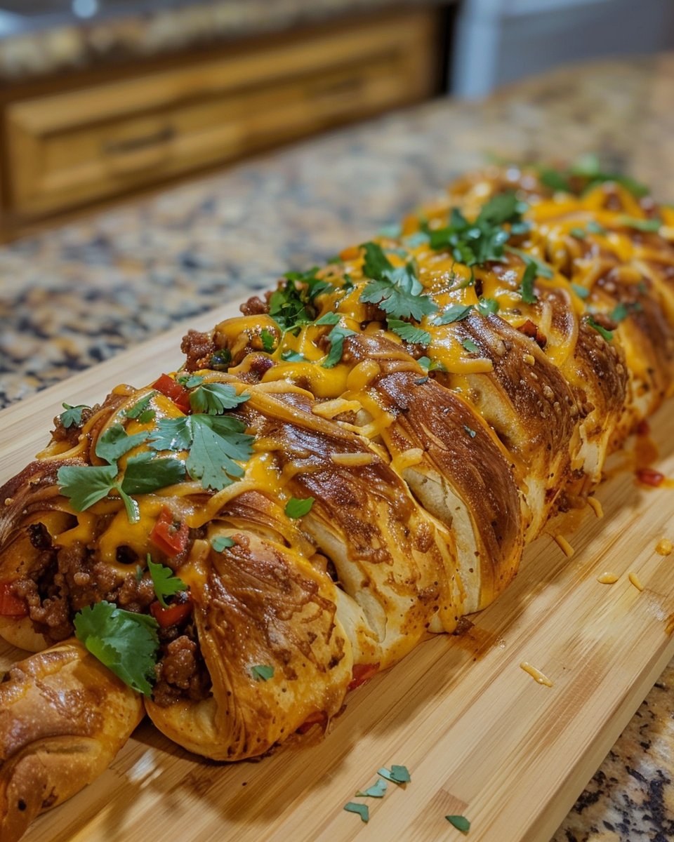 Taco Braid Recipe: A Twisty Delight