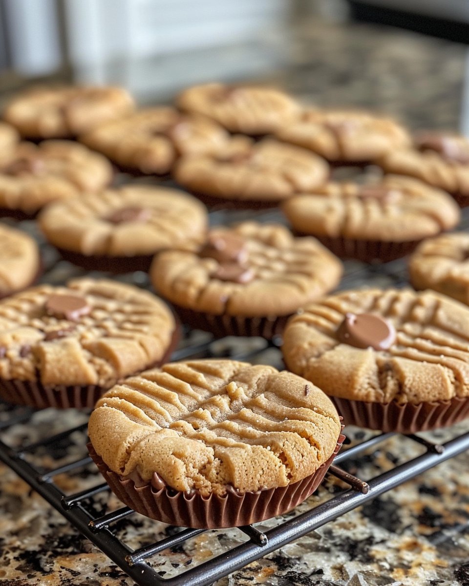 Homemade Peanut Butter Cup Cookies Recipe