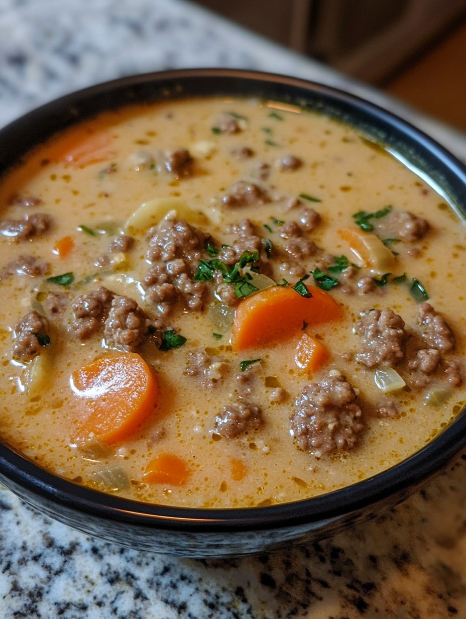 Hamburger Soup: A Hearty Comfort Meal