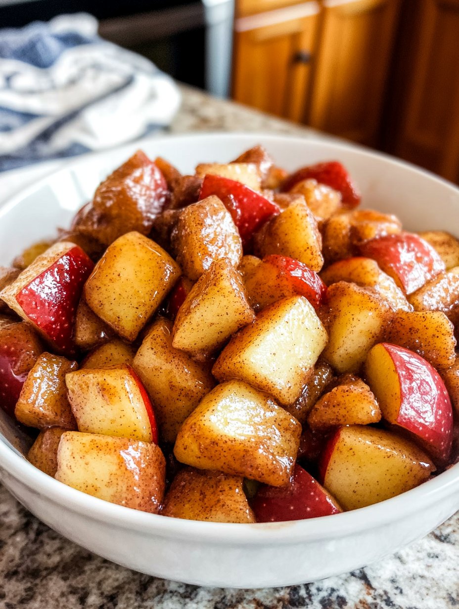 Easy Cinnamon Apples Recipe: Sweet and Simple Delight