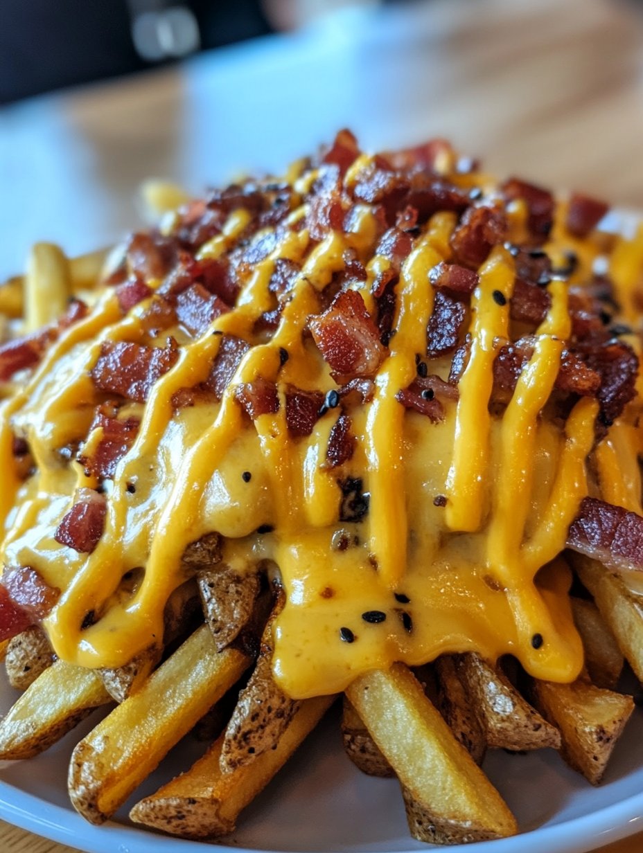 Loaded Bacon Cheese Fries Recipe - Savory Delight