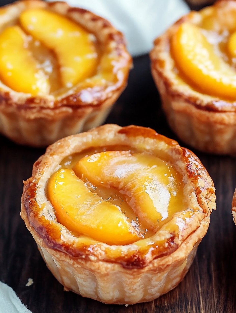 Mini Peach Pies: Delightful & Easy Recipe