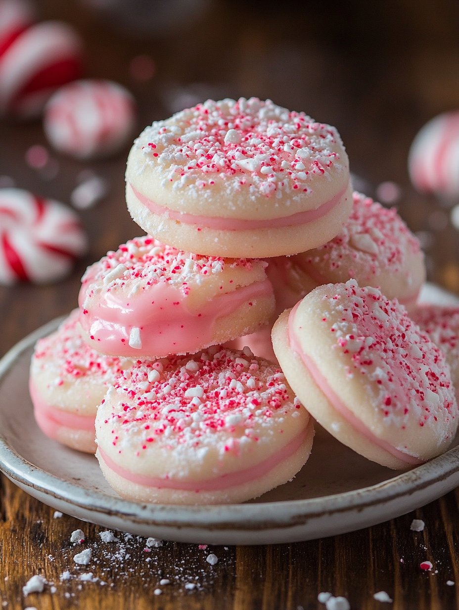 Peppermint Meltaway Cookies Recipe for the Holidays