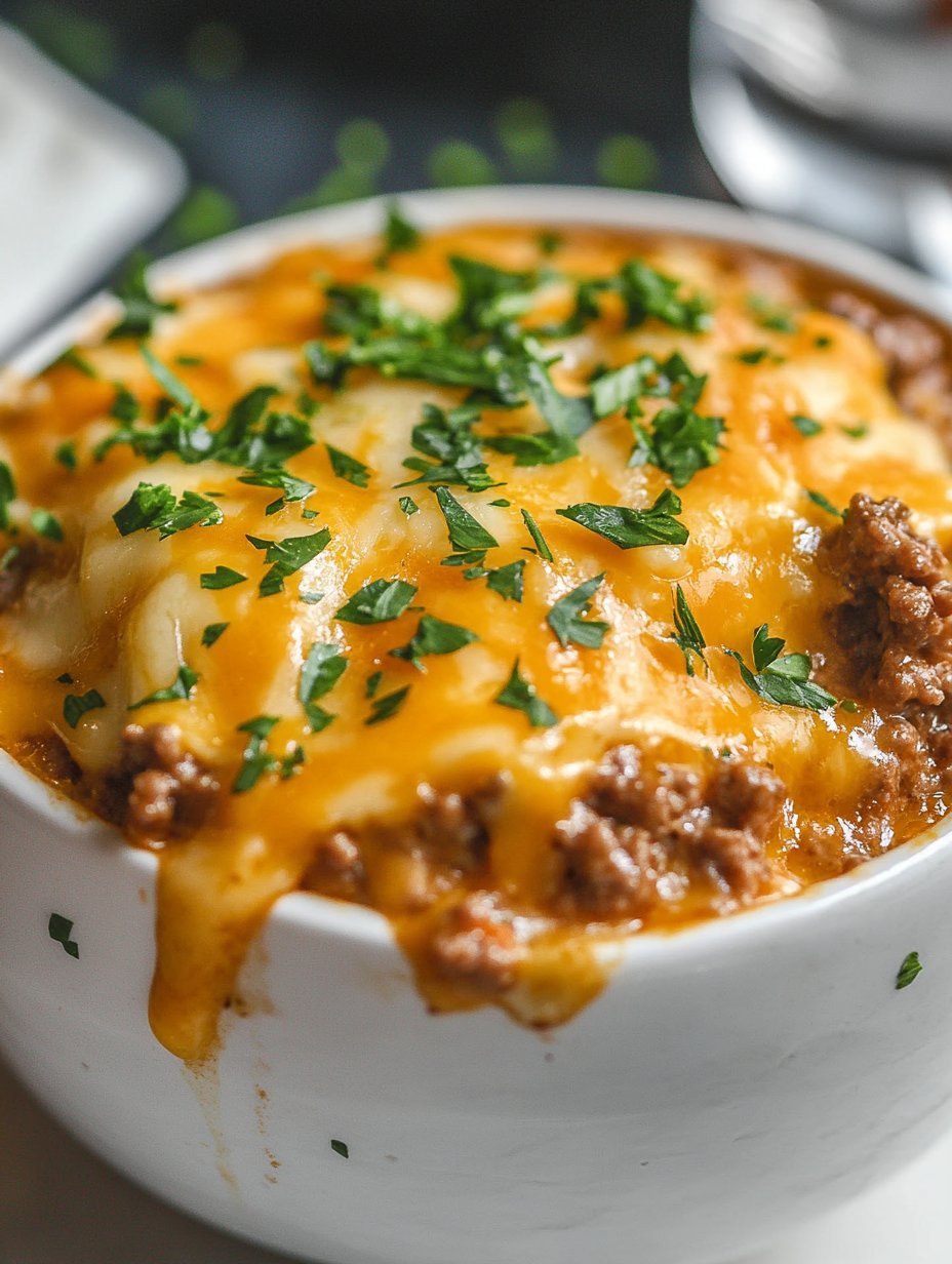 Cheddar Bay Ground Beef Cobbler Recipe Delight