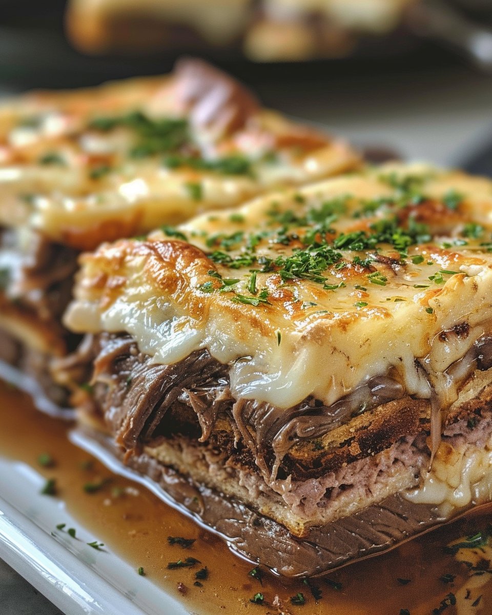 French Dip Squares: Savory and Delicious Recipe