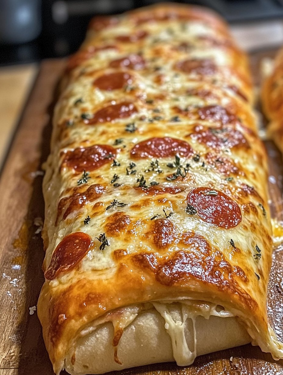 Cheesy Pepperoni Stromboli Recipe Guide