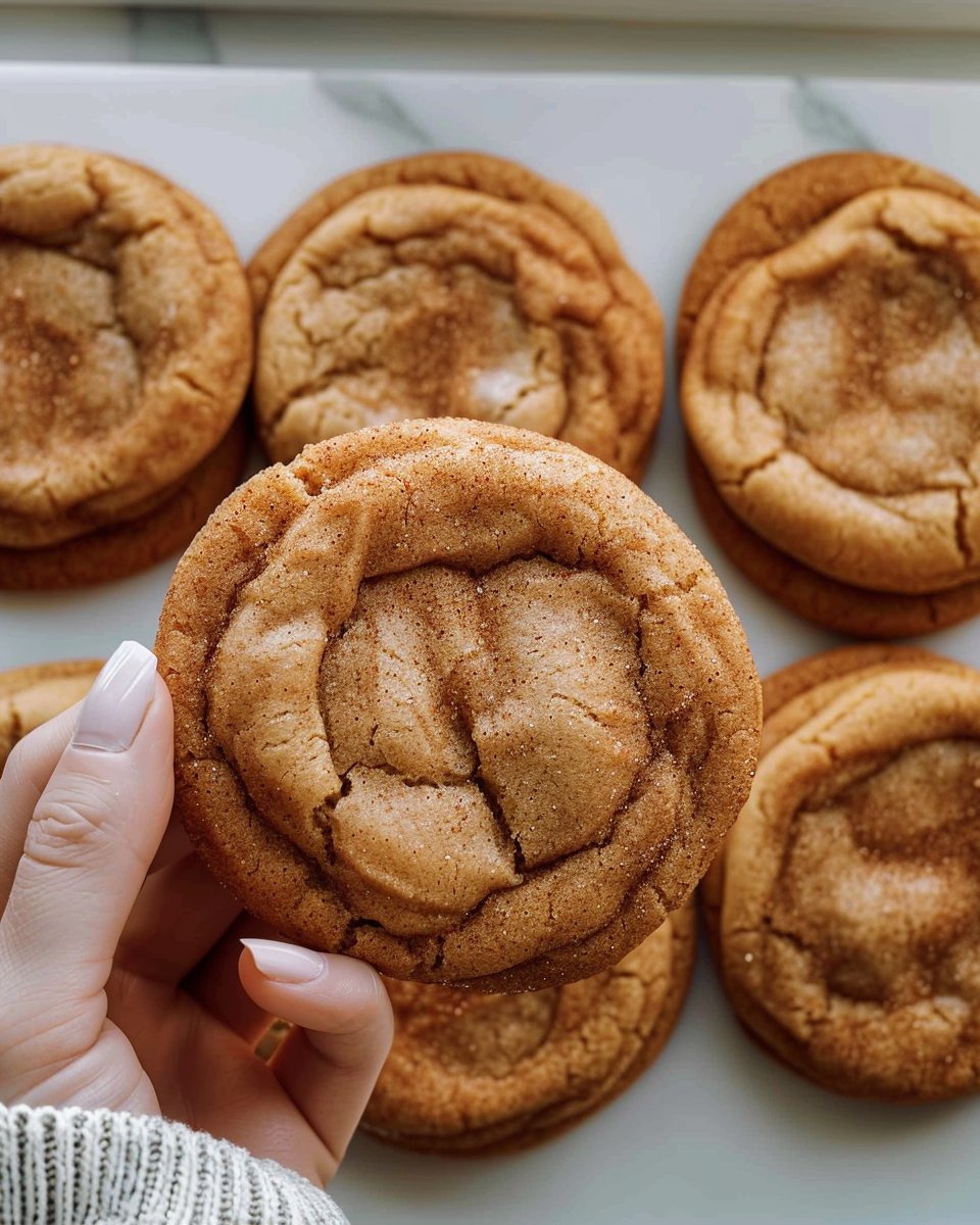 Brown Butter Snickerdoodle Cookies Recipe