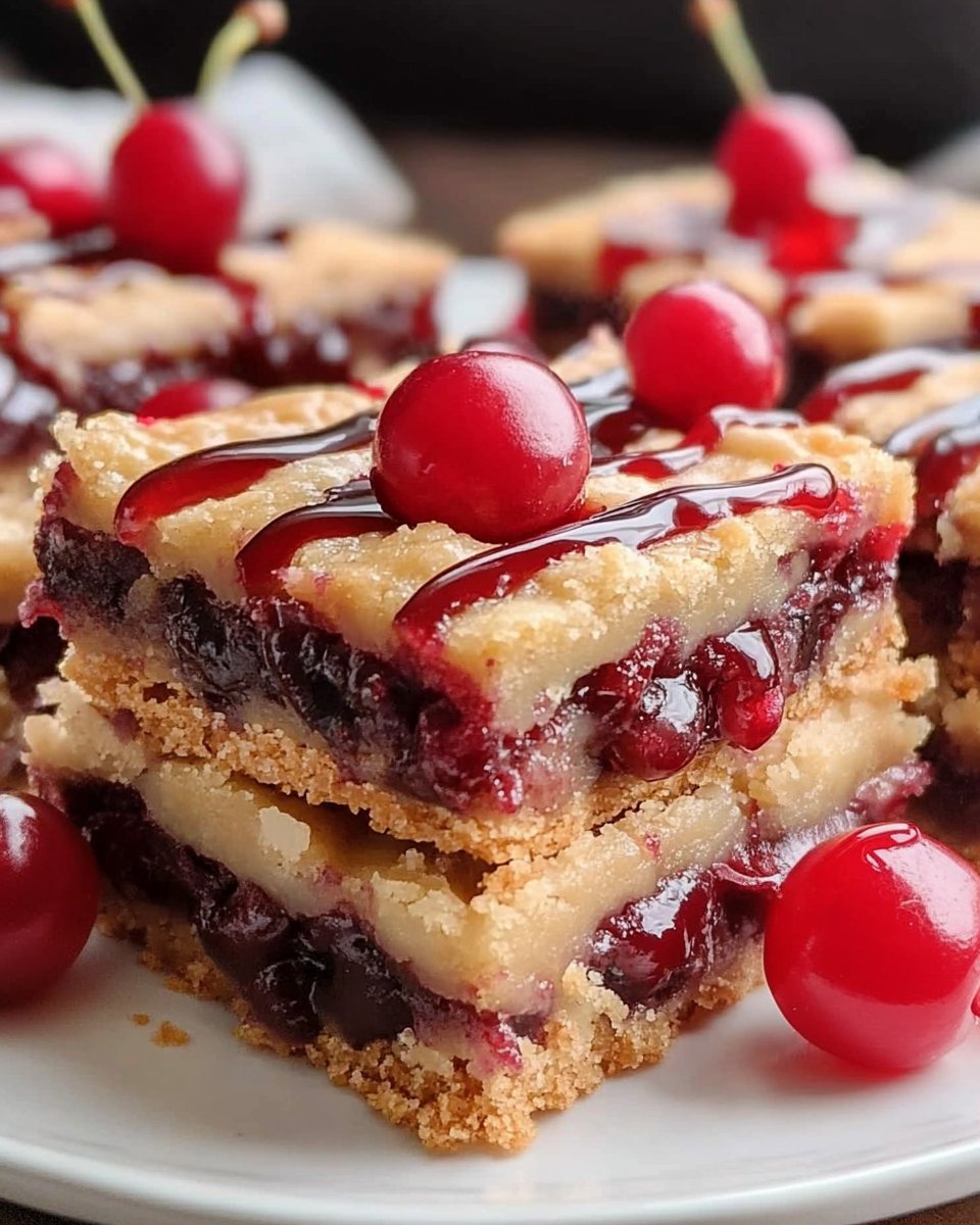 Christmas Cherry Bars: A Festive Holiday Treat