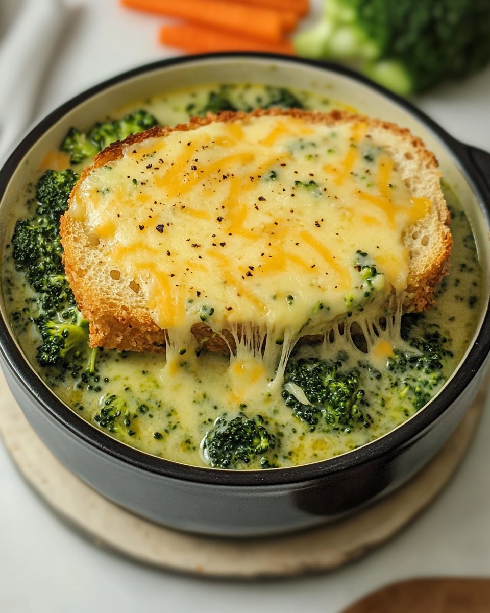 Healthy Broccoli Cheddar Soup Recipe for Dinner