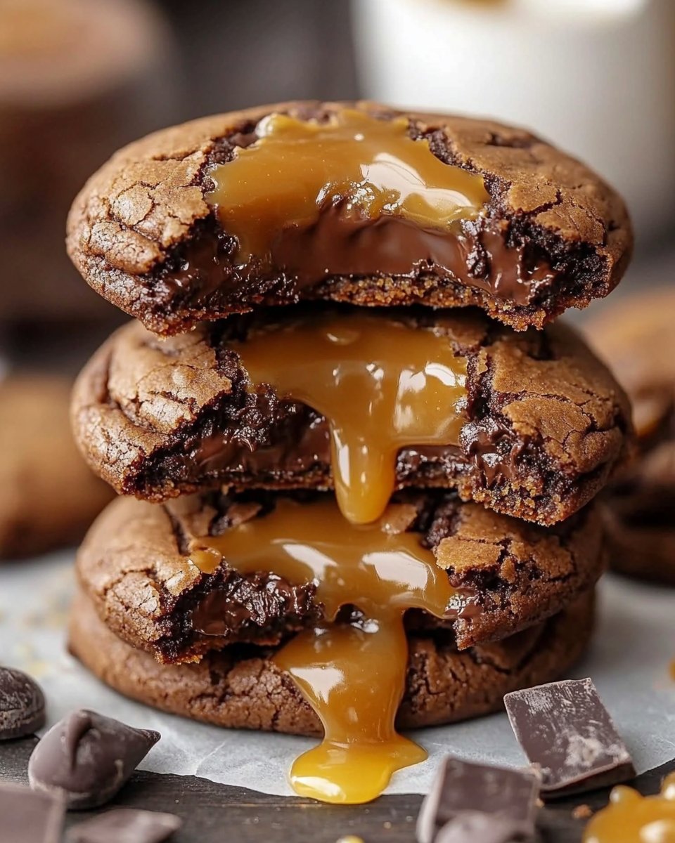 Salted Caramel Chocolate Cookie Recipe