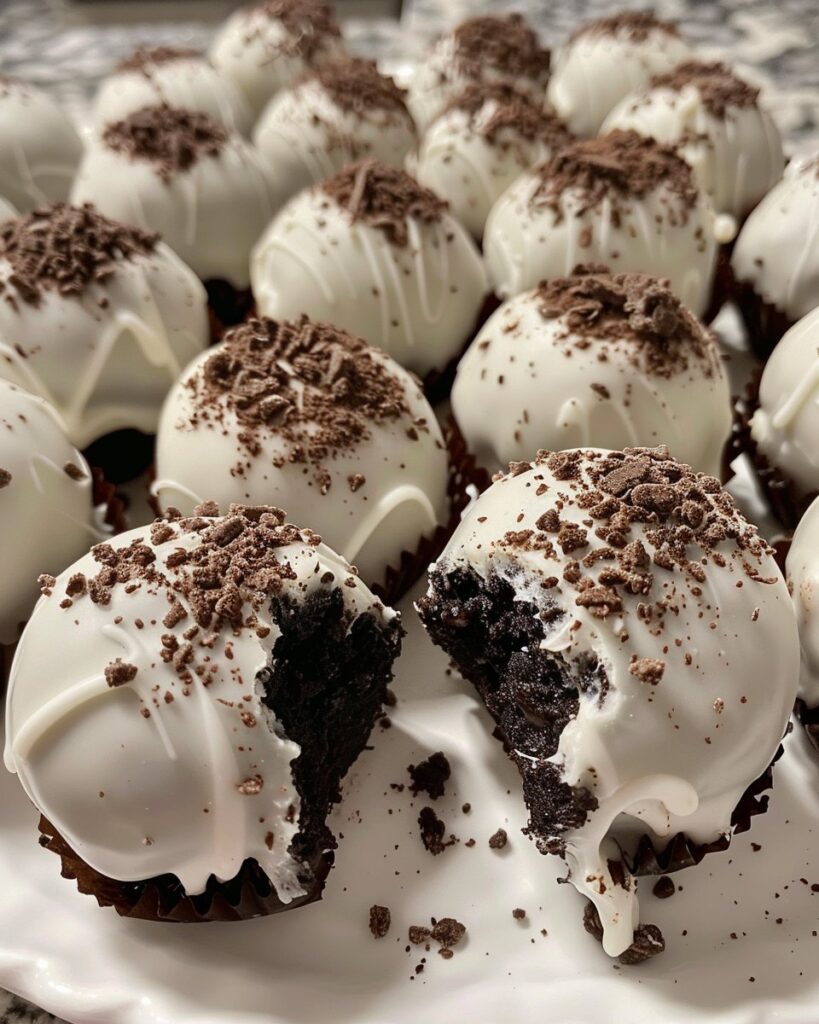 Oreo chocolat balls