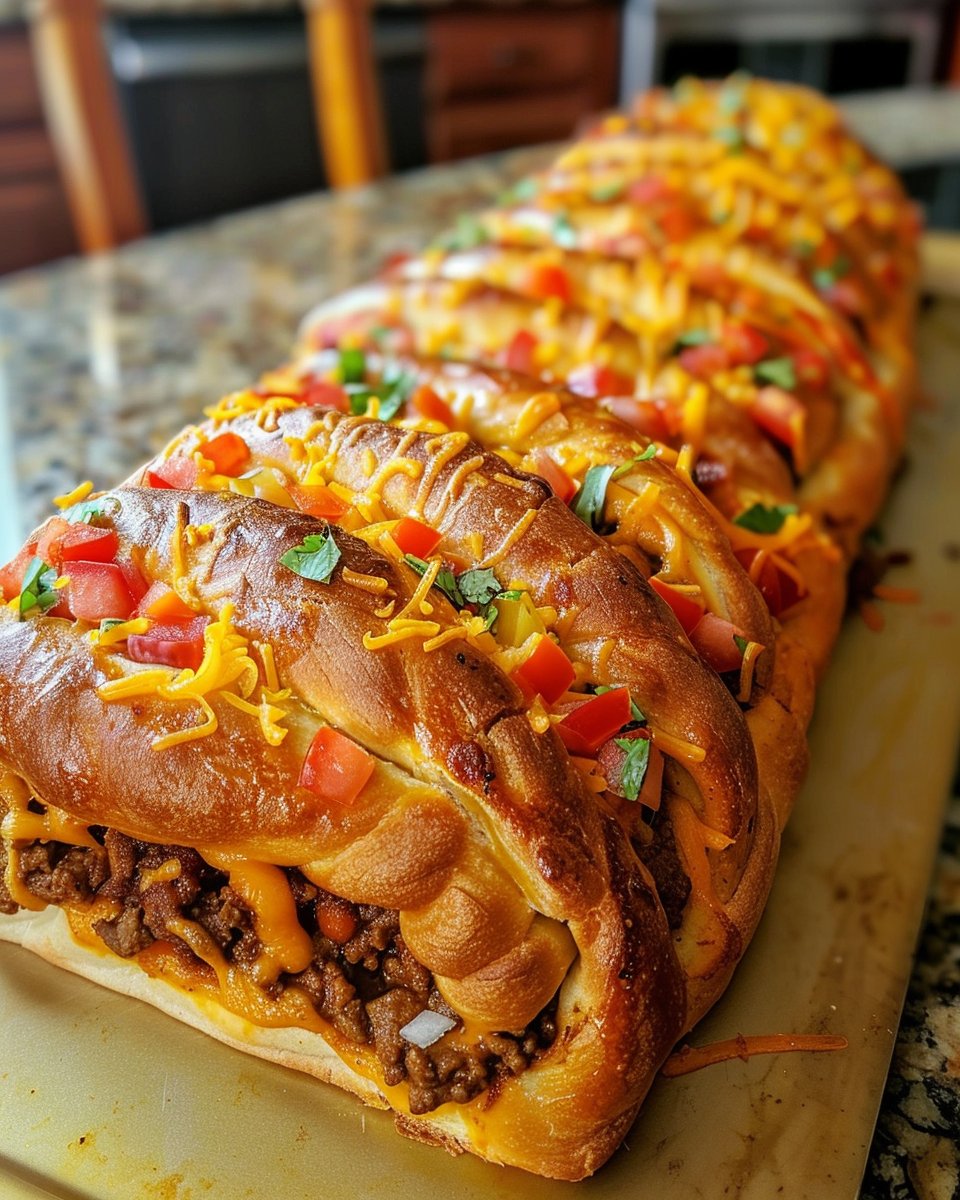 Taco Braid Recipe: A Twisty Delight