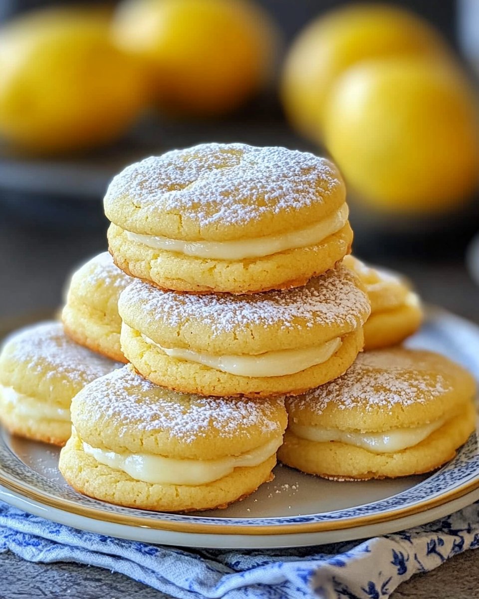 Lemon Gooey Butter Cookies Recipe Guide