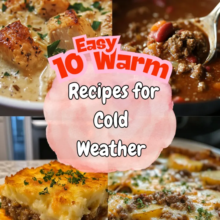 10 Warm and Comforting Recipes for Cold Weather