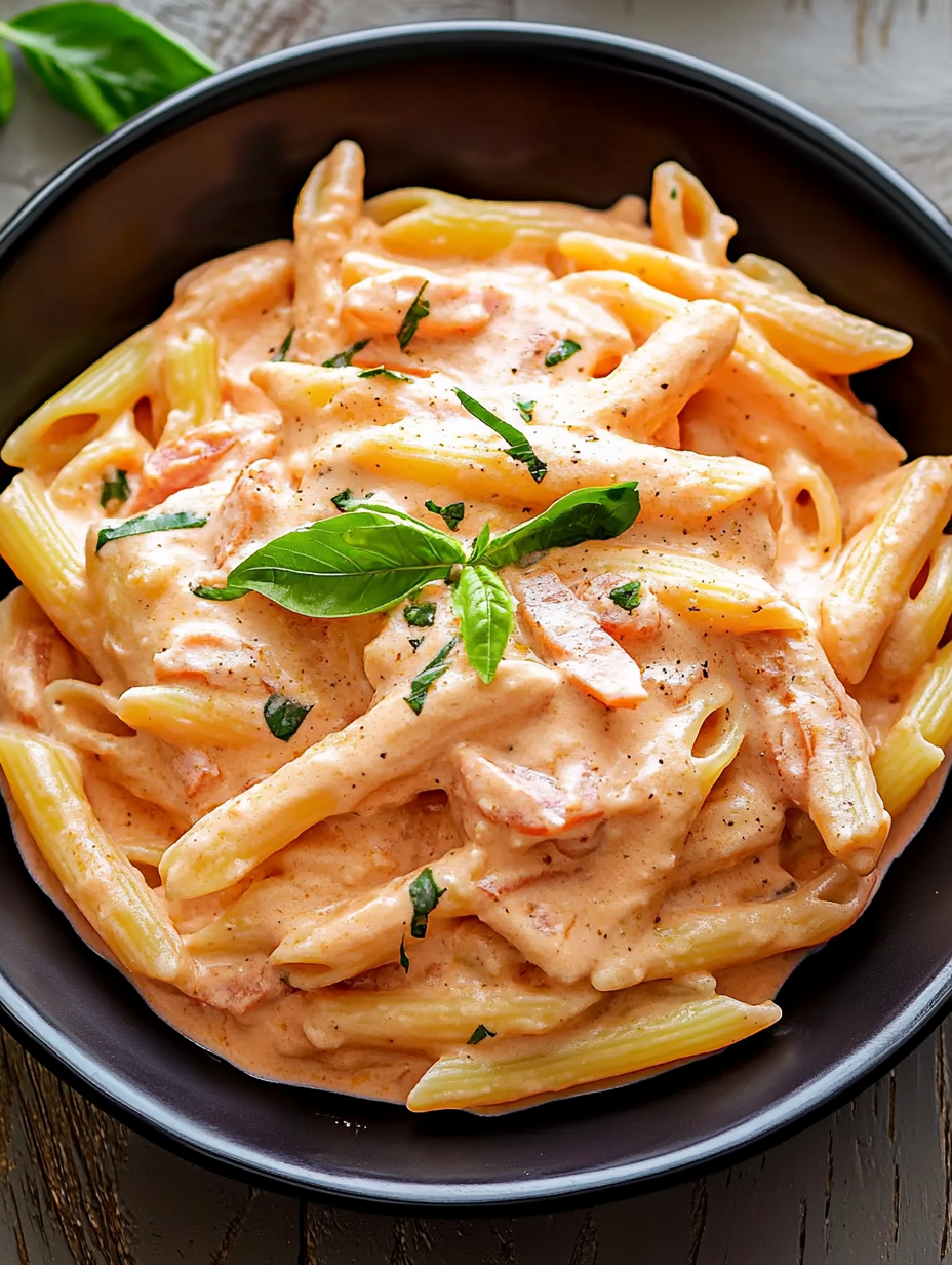 Easy Pink Sauce Pasta Recipe