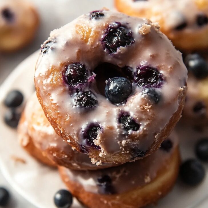 Blueberry Cake Donuts - Delicious and Easy Recipe
