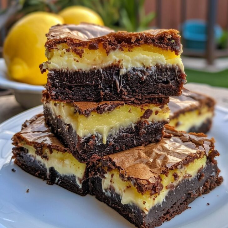 Lemon Cream Cheese Brownies: A Delicious Twist