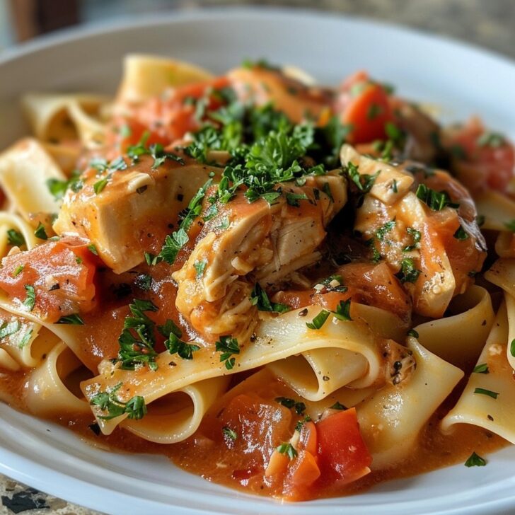 Tomato Chicken Pasta Recipe | Delicious & Easy