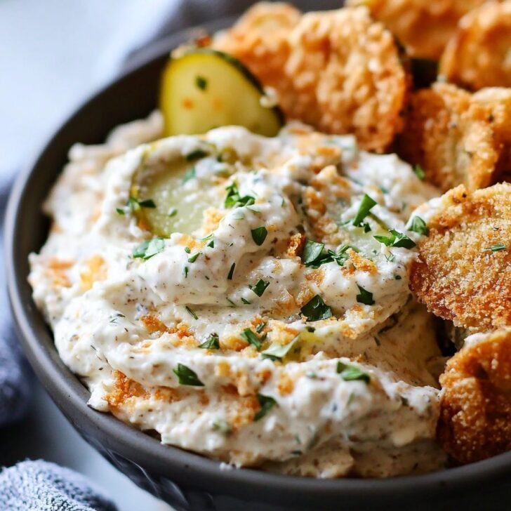 Fried Pickle Ranch Dip Recipe for Parties