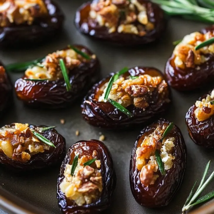 Roasted Stuffed Dates Recipe - Sweet and Savory Delight