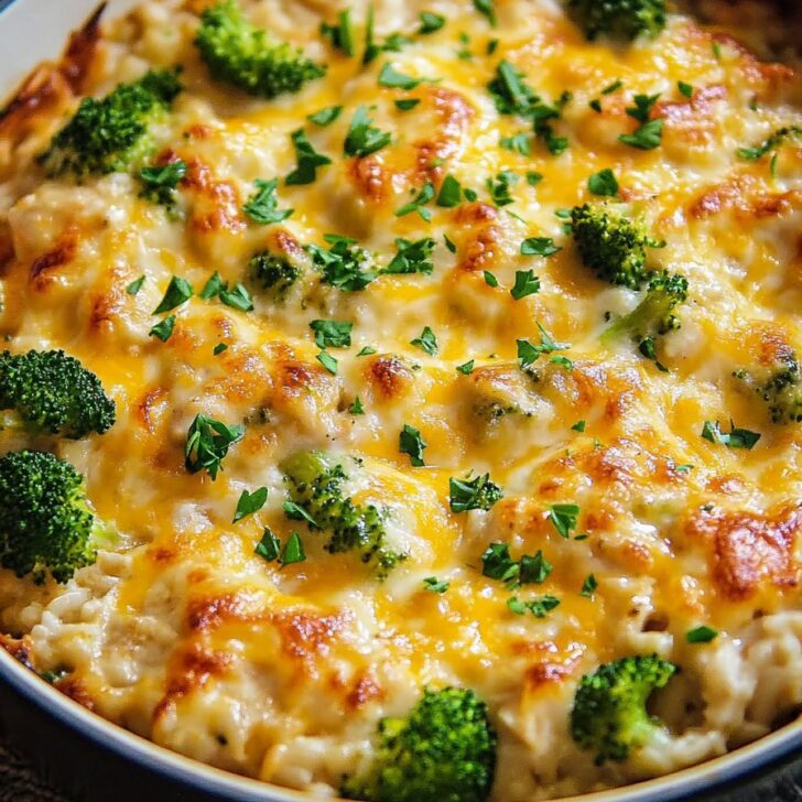 Cheesy Chicken Broccoli Bake Recipe