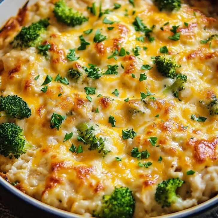 Cheesy Chicken Broccoli Bake Recipe